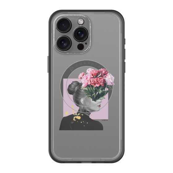 スリムプロテクションプレミアムケース with MagSafe［ bashfulness. ］