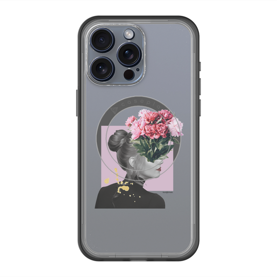 スリムプロテクションプレミアムケース with MagSafe［ bashfulness. ］