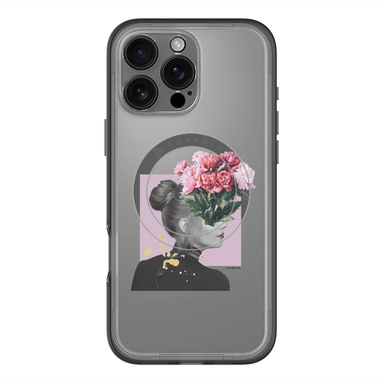 スリムプロテクションプレミアムケース with MagSafe［ bashfulness. ］