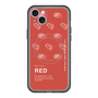 スリムプロテクションプレミアムケース with MagSafe［ RED-Meat ］