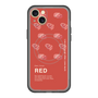 スリムプロテクションプレミアムケース with MagSafe［ RED-Meat ］