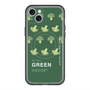 スリムプロテクションプレミアムケース with MagSafe［ GREEN-Broccoli ］