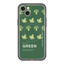スリムプロテクションプレミアムケース with MagSafe［ GREEN-Broccoli ］
