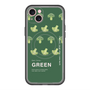 スリムプロテクションプレミアムケース with MagSafe［ GREEN-Broccoli ］