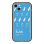 スリムプロテクションプレミアムケース with MagSafe［ BLUE-Ramune soda ］