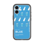 スリムプロテクションプレミアムケース with MagSafe［ BLUE-Ramune soda ］