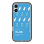スリムプロテクションプレミアムケース with MagSafe［ BLUE-Ramune soda ］