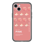 スリムプロテクションプレミアムケース with MagSafe［ PINK-Peach ］