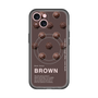 スリムプロテクションプレミアムケース with MagSafe［ BROWN-Chocolate ］