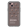 スリムプロテクションプレミアムケース with MagSafe［ BROWN-Chocolate ］