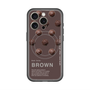 スリムプロテクションプレミアムケース with MagSafe［ BROWN-Chocolate ］