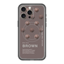 スリムプロテクションプレミアムケース with MagSafe［ BROWN-Chocolate ］