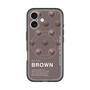 スリムプロテクションプレミアムケース with MagSafe［ BROWN-Chocolate ］