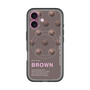 スリムプロテクションプレミアムケース with MagSafe［ BROWN-Chocolate ］