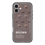 スリムプロテクションプレミアムケース with MagSafe［ BROWN-Chocolate ］