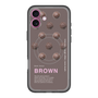 スリムプロテクションプレミアムケース with MagSafe［ BROWN-Chocolate ］