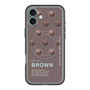 スリムプロテクションプレミアムケース with MagSafe［ BROWN-Chocolate ］