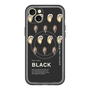 スリムプロテクションプレミアムケース with MagSafe［ BLACK-Oyster ］