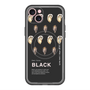 スリムプロテクションプレミアムケース with MagSafe［ BLACK-Oyster ］