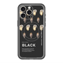 スリムプロテクションプレミアムケース with MagSafe［ BLACK-Oyster ］