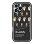 スリムプロテクションプレミアムケース with MagSafe［ BLACK-Oyster ］