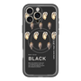 スリムプロテクションプレミアムケース with MagSafe［ BLACK-Oyster ］