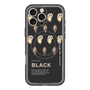 スリムプロテクションプレミアムケース with MagSafe［ BLACK-Oyster ］
