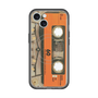 スリムプロテクションプレミアムケース with MagSafe［ RETORO CASSETTE TAPE - Skeleton Orange ］