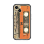 スリムプロテクションプレミアムケース with MagSafe［ RETORO CASSETTE TAPE - Skeleton Orange ］