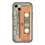 スリムプロテクションプレミアムケース with MagSafe［ RETORO CASSETTE TAPE - Skeleton Orange ］