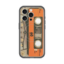 スリムプロテクションプレミアムケース with MagSafe［ RETORO CASSETTE TAPE - Skeleton Orange ］