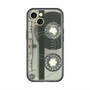 スリムプロテクションプレミアムケース with MagSafe［ RETORO CASSETTE TAPE - Skeleton Blue ］