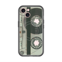 スリムプロテクションプレミアムケース with MagSafe［ RETORO CASSETTE TAPE - Skeleton Blue ］