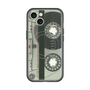 スリムプロテクションプレミアムケース with MagSafe［ RETORO CASSETTE TAPE - Skeleton Blue ］