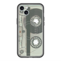 スリムプロテクションプレミアムケース with MagSafe［ RETORO CASSETTE TAPE - Skeleton Blue ］