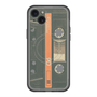 スリムプロテクションプレミアムケース with MagSafe［ RETORO CASSETTE TAPE - Opacity Black ］