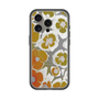 スリムプロテクションプレミアムケース with MagSafe［ y2k(Year2000) - Flower - Yellow Gray ］