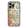 スリムプロテクションプレミアムケース with MagSafe［ y2k(Year2000) - Flower - Yellow Gray ］