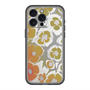 スリムプロテクションプレミアムケース with MagSafe［ y2k(Year2000) - Flower - Yellow Gray ］