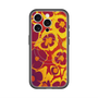 スリムプロテクションプレミアムケース with MagSafe［ y2k(Year2000) - Flower - Orange purple ］