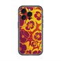 スリムプロテクションプレミアムケース with MagSafe［ y2k(Year2000) - Flower - Orange purple ］