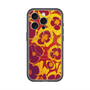 スリムプロテクションプレミアムケース with MagSafe［ y2k(Year2000) - Flower - Orange purple ］