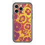 スリムプロテクションプレミアムケース with MagSafe［ y2k(Year2000) - Flower - Orange purple ］