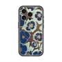 スリムプロテクションプレミアムケース with MagSafe［ y2k(Year2000) - Flower - Brown Navy ］