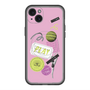 スリムプロテクションプレミアムケース with MagSafe［ Playful sticker - Dusty Pink ］