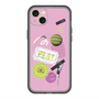 スリムプロテクションプレミアムケース with MagSafe［ Playful sticker - Dusty Pink ］