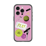 スリムプロテクションプレミアムケース with MagSafe［ Playful sticker - Dusty Pink ］