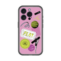 スリムプロテクションプレミアムケース with MagSafe［ Playful sticker - Dusty Pink ］