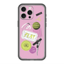 スリムプロテクションプレミアムケース with MagSafe［ Playful sticker - Dusty Pink ］