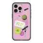スリムプロテクションプレミアムケース with MagSafe［ Playful sticker - Dusty Pink ］